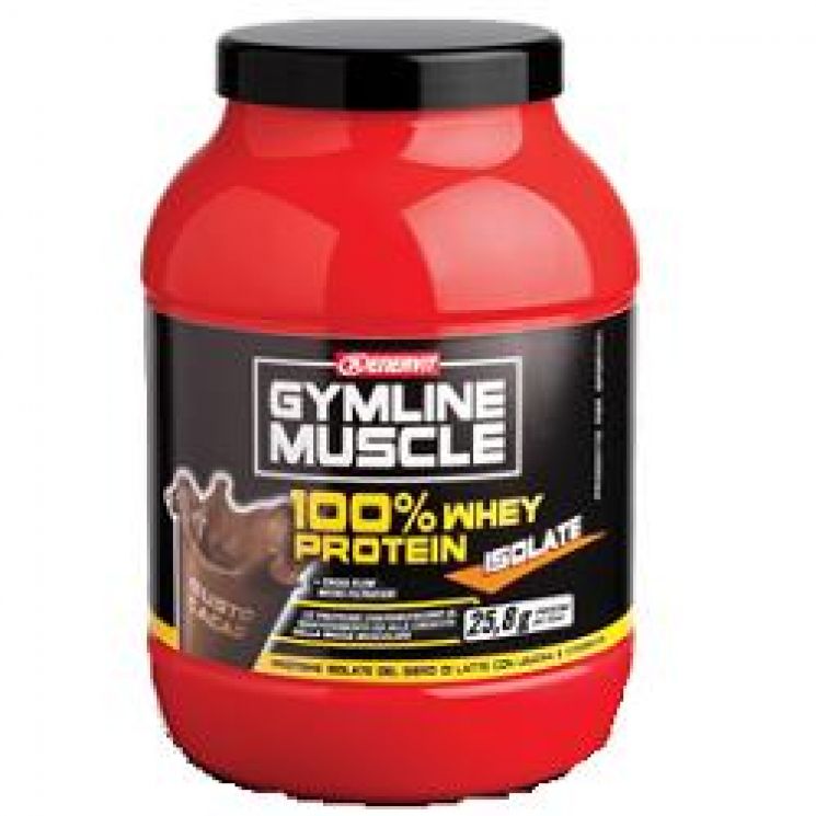 ENERVIT GYMLINE  MUSCLE  100% WHEY  PROTEIN ISOLATE GUSTO CACAO 700G